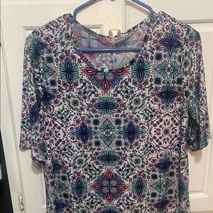 East 5th Multicolor Floral Women's Blouse